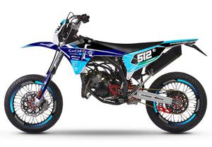 Kit déco Fantic 50cc 2023-2025 Hero | autocollants moto | personnalisation 50cc | armysctv