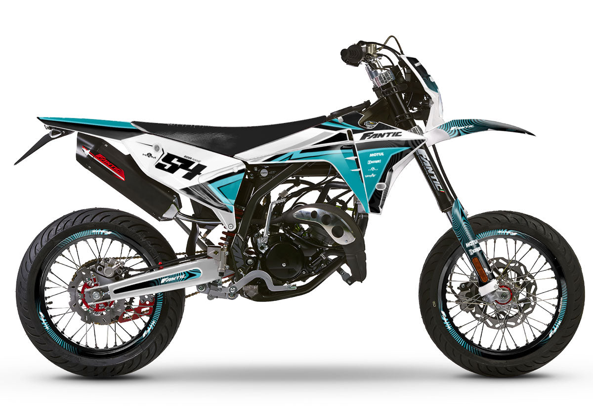 Kit déco Fantic 50cc 2023-2025 Orion | autocollants moto | personnalisation 50cc | armysctv
