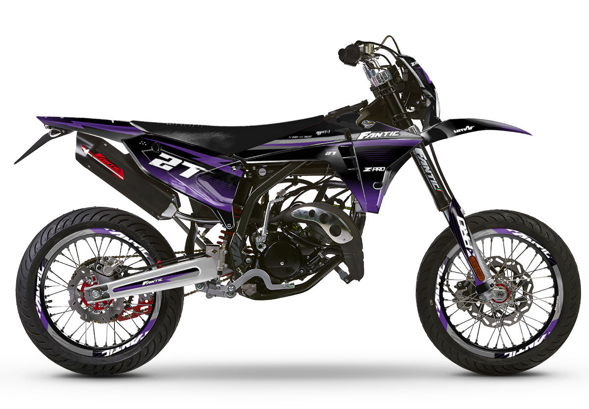 Dekor kit Fantic 50cc 2023-2025 Siebte | Motorradaufkleber | Personalisierung 50cc | armysctv