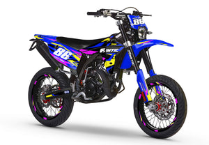 Kit déco Fantic 50cc 2023-2025 Tacker | autocollants moto | personnalisation 50cc | armysctv
