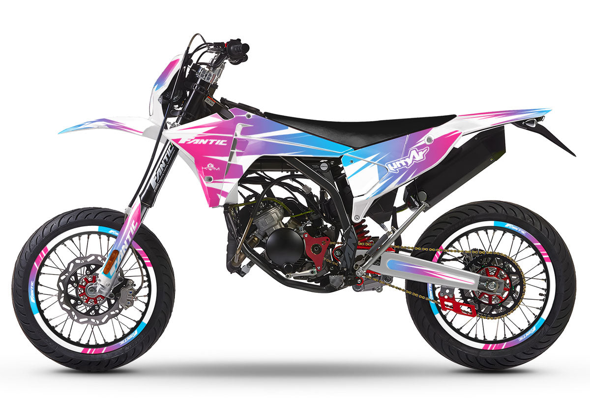 Kit déco Fantic 50cc 2023-2025 X-Fast | autocollants moto | personnalisation 50cc | armysctv