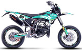 Kit déco Fantic 50cc 2017-2022 Army Legacy V.2 | autocollants moto | personnalisation 50cc | armysctv