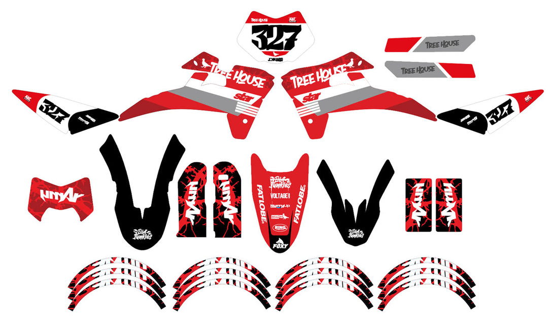 Kit déco Fantic XM 50 Motard 2017-2022 Crew