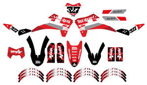 Dekor kit Fantic 50cc 2017-2022 Crew | Motorradaufkleber | Personalisierung 50cc | armysctv