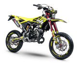 Kit déco Fantic 50cc 2017-2022 Army Velocity | autocollants moto | personnalisation 50cc | armysctv