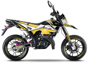 Kit déco Generic Trigger SM 50cc 2006-2019 Orion | autocollants moto | personnalisation 50cc | armysctv