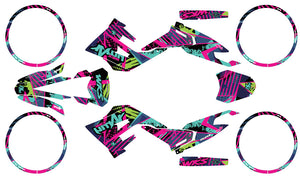 Kit déco 50cc Gilera SMT 2018-2025 Army Pinkster | autocollants moto | personnalisation 50cc | armysctv