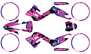 Kit déco 50cc Gilera SMT 2018-2025 Army Hind | autocollants moto | personnalisation 50cc | armysctv