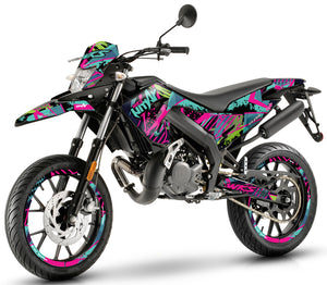 Kit déco 50cc Gilera SMT 2018-2025 Army Pinkster | autocollants moto | personnalisation 50cc | armysctv