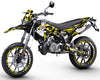 Dekor kit 50cc Gilera SMT 2011-2017 Army Finger | Motorradaufkleber | Personalisierung 50cc | armysctv
