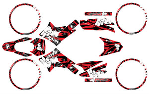 Kit déco 50cc Gilera SMT 2011-2017 Army Finger | autocollants moto | personnalisation 50cc | armysctv