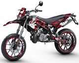 Kit déco 50cc Gilera SMT 2011-2017 Army Finger | autocollants moto | personnalisation 50cc | armysctv