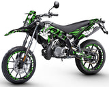 Kit déco 50cc Gilera SMT 2011-2017 Army Finger | autocollants moto | personnalisation 50cc | armysctv