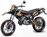 Kit déco 50cc Gilera SMT 2011-2017 Army Racing | autocollants moto | personnalisation 50cc | armysctv