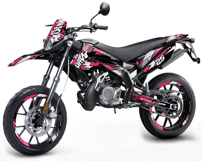 Dekor kit 50cc Gilera SMT 2011-2017 Army Racing | Motorradaufkleber | 50cc Personalisierung | armysctv