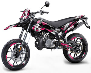 Kit déco 50cc Gilera SMT 2011-2017 Army Racing | autocollants moto | personnalisation 50cc | armysctv