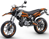 Kit déco 50cc Gilera SMT 2011-2017 Army Runz | autocollants moto | personnalisation 50cc | armysctv