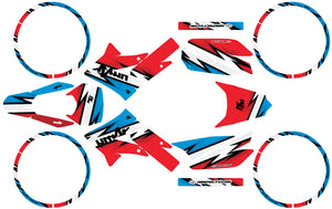 Kit déco 50cc Gilera SMT 2011-2017 Army Victory | autocollants moto | personnalisation 50cc | armysctv