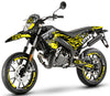 50cc Graphics kit Gilera SMT 2018-2025 Army Eyes | motorcycle stickers | 50cc customization | armysctv