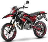 Kit déco 50cc Gilera SMT 2018-2025 Army Eyes | autocollants moto | personnalisation 50cc | armysctv