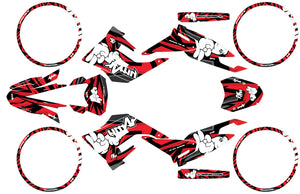 Kit déco 50cc Gilera SMT 2018-2025 Army Finger | autocollants moto | personnalisation 50cc | armysctv