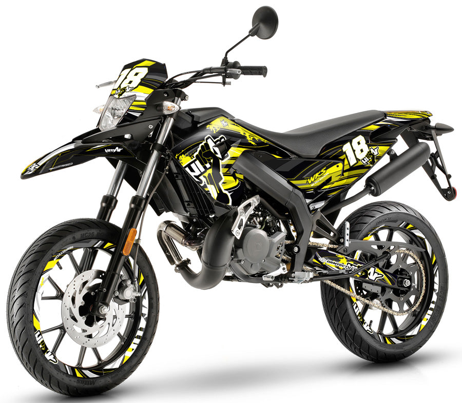 Dekor kit 50cc Gilera SMT 2018-2025 Armee Freiheit | Motorradaufkleber | Personalisierung 50cc | armysctv