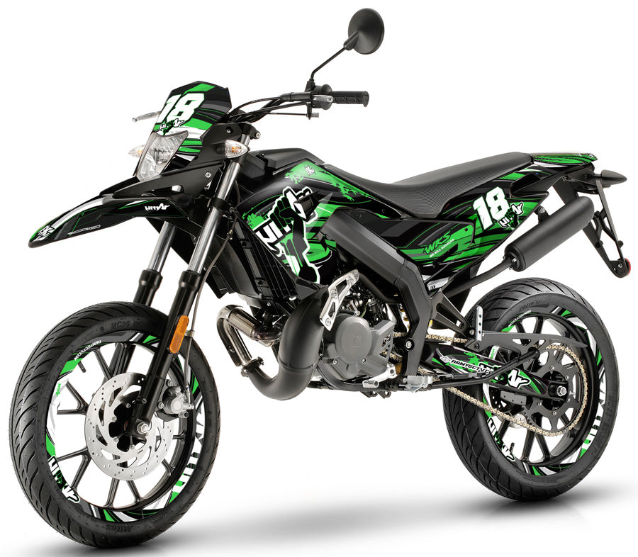 Dekor kit 50cc Gilera SMT 2018-2025 Armee Freiheit | Motorradaufkleber | Personalisierung 50cc | armysctv