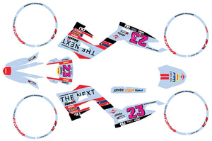 Kit déco 50cc Gilera SMT 2018-2025 Gresini Replica | autocollants moto | personnalisation 50cc | armysctv