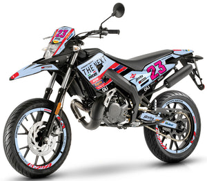 Kit déco 50cc Gilera SMT 2018-2025 Gresini Replica | autocollants moto | personnalisation 50cc | armysctv