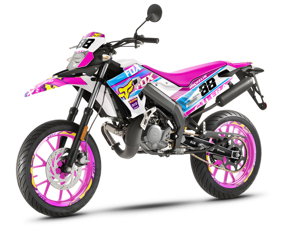 Kit déco 50cc Gilera SMT 2018-2025 Pink Fox