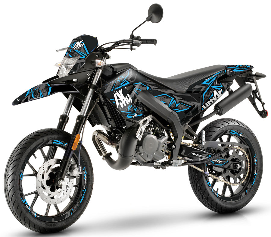 Dekor kit 50cc Gilera SMT 2018-2025 Army Redrum | Motorradaufkleber | Personalisierung 50cc | armysctv