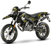 50cc Graphics kit Gilera SMT 2018-2025 Army Redrum | motorcycle stickers | 50cc customization | armysctv