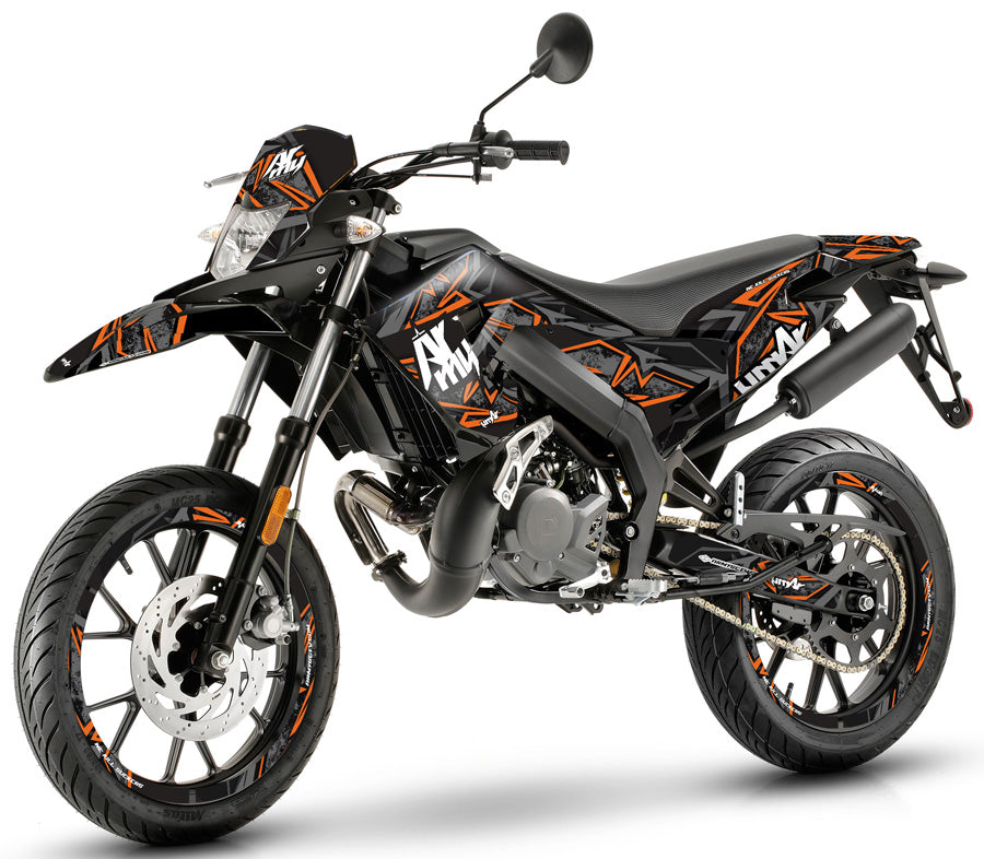 Dekor kit 50cc Gilera SMT 2018-2025 Army Redrum | Motorradaufkleber | Personalisierung 50cc | armysctv
