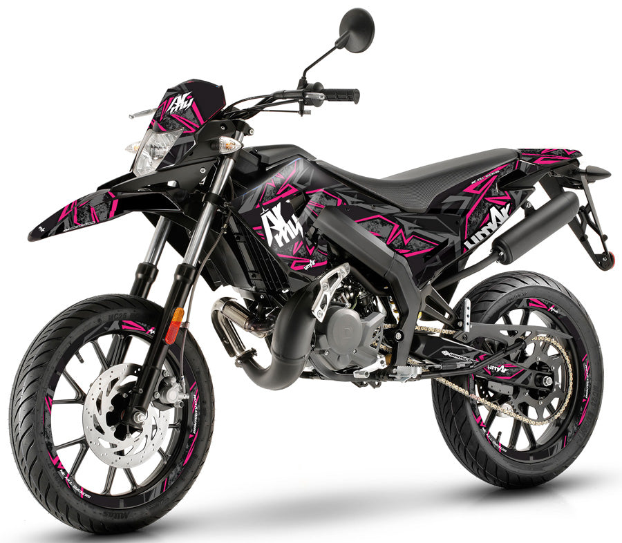 Dekor kit 50cc Gilera SMT 2018-2025 Army Redrum | Motorradaufkleber | Personalisierung 50cc | armysctv