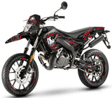 Kit déco 50cc Gilera SMT 2018-2025 Army Redrum | autocollants moto | personnalisation 50cc | armysctv