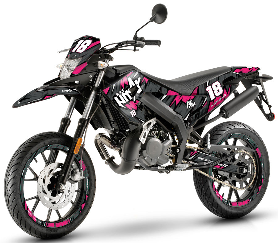 Dekor kit 50cc Gilera SMT 2018-2025 Army Speeder | Motorradaufkleber | Personalisierung 50cc | armysctv