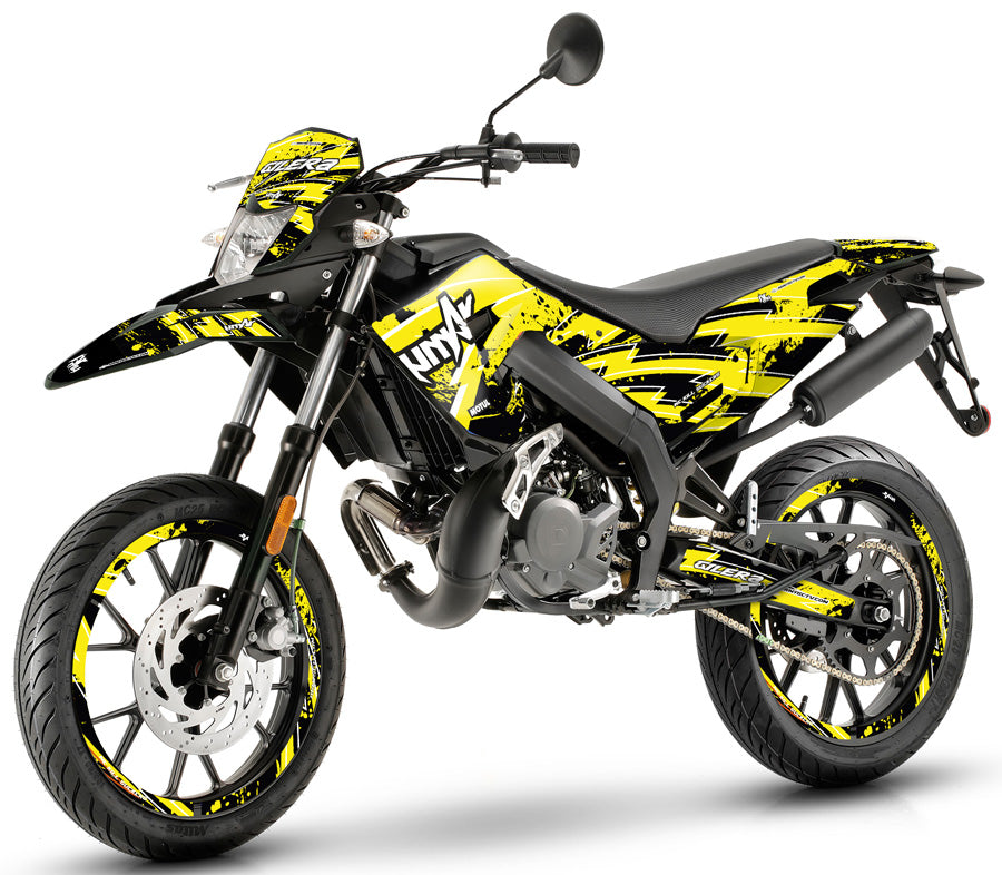 Dekor kit 50cc Gilera SMT 2018-2025 Armee Geschwindigkeit | Motorradaufkleber | Personalisierung 50cc | armysctv