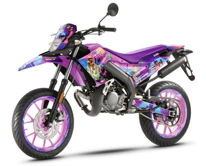 Kit déco 50cc Gilera SMT 2018-2025 Vice City | autocollants moto | personnalisation 50cc | armysctv