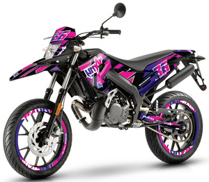 Kit déco 50cc Gilera SMT 2018-2025 Army Hind | autocollants moto | personnalisation 50cc | armysctv