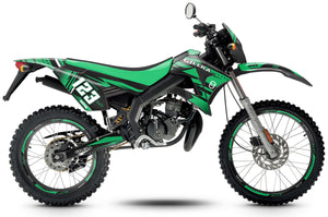 Kit déco 50cc Gilera RCR/SMT 2004-2010 Dream | autocollants moto | personnalisation 50cc | armysctv