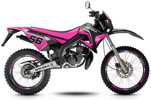 Kit déco 50cc Gilera RCR/SMT 2004-2010 Factory style | autocollants moto | personnalisation 50cc | armysctv