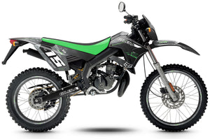 Kit déco 50cc Gilera RCR/SMT 2004-2010 Kawi | autocollants moto | personnalisation 50cc | armysctv