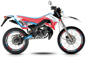 Kit déco 50cc Gilera RCR/SMT 2004-2010 Solitude | autocollants moto | personnalisation 50cc | armysctv