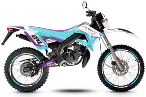 Kit déco 50cc Gilera RCR/SMT 2004-2010 Solitude | autocollants moto | personnalisation 50cc | armysctv