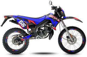 Kit déco 50cc Gilera RCR/SMT 2004-2010 Stream | autocollants moto | personnalisation 50cc | armysctv
