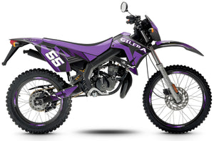 Kit déco 50cc Gilera RCR/SMT 2004-2010 Stream | autocollants moto | personnalisation 50cc | armysctv