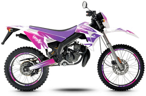 Kit déco 50cc Gilera RCR/SMT 2004-2010 X-Fast | autocollants moto | personnalisation 50cc | armysctv