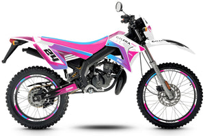 Kit déco 50cc Gilera RCR/SMT 2004-2010 Solitude | autocollants moto | personnalisation 50cc | armysctv