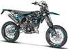 Kit déco Beta RR 50 Motard 2021-2025 Army Eyes | autocollants moto | personnalisation 50cc | armysctv