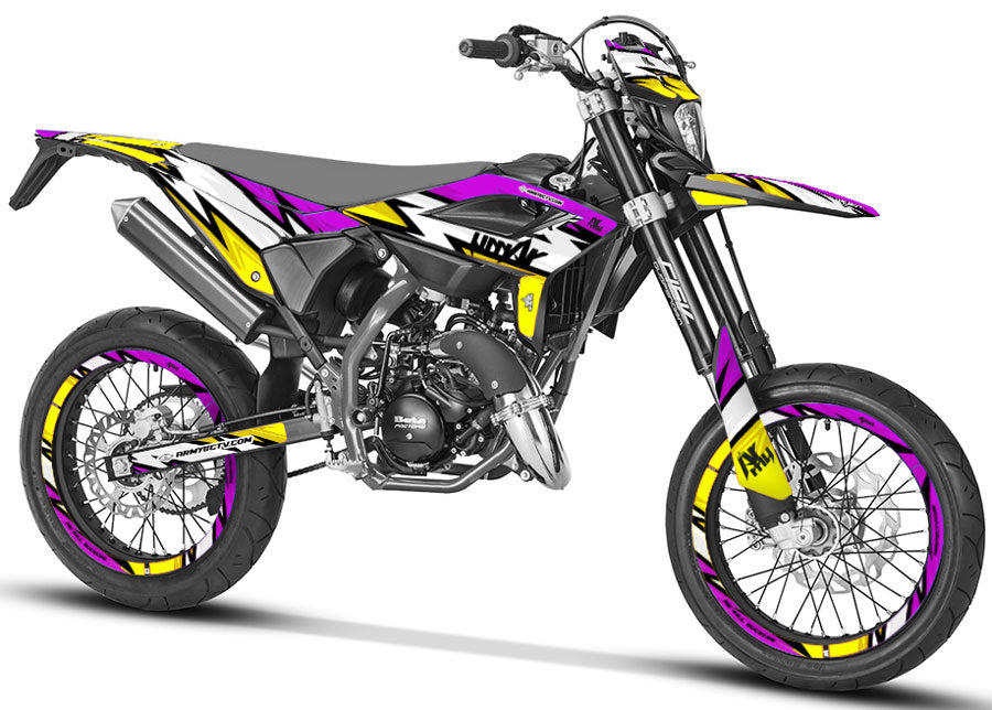 Kit déco Beta RR 50 Motard 2021-2025 Army Victory | autocollants moto | personnalisation 50cc | armysctv